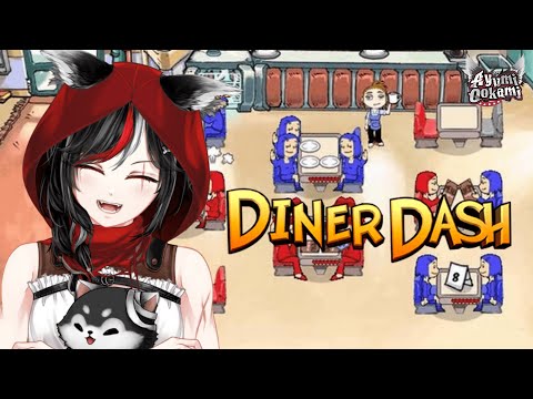 【 DINER DASH 】GAME MASA KECILKU #shorts 【 Vtuber Indonesia 】