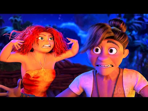 Cave Men VS Evolved People 😂😂 | The Croods: A New Age | CLIP