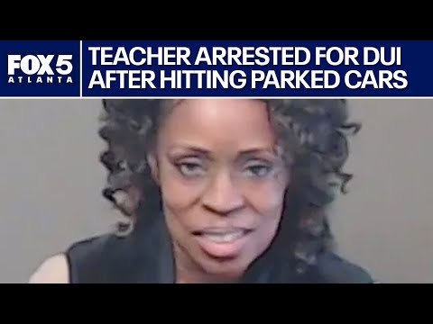 Georgia teacher arrested for DUI hit cars in school parking lot, police say | FOX 5 News