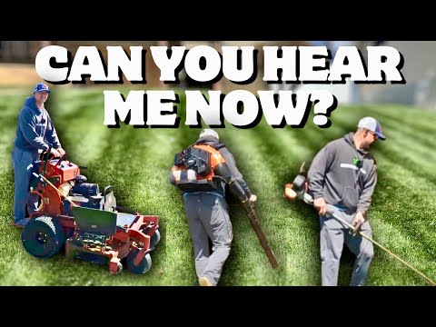 Mowing the Lawn with ASMR Mic (Soothing Sounds with Zero Voiceover)