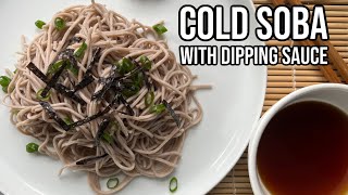 🍜 Cold Soba Noodles with Dipping Sauce (Zaru Soba) Recipe in 10 Minutes | Rack of Lam