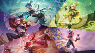 《傳說對決》AOV New Skin 未來新造型【芽芽、葉娜、凱格路士……】