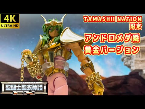 【4K】TAMASHII NATION 限定 聖闘士聖衣神話EXアンドロメダ瞬（新生青銅聖衣)［Saint Cloth Myth EX］AndromedaShun(New Bronze Cloth)