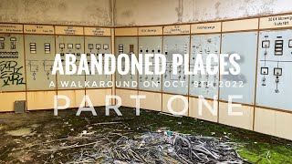 Urban Exploring - A walkaround on October 09th 2022 -  Part One -  4K