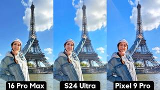 16 Pro Max | S24 Ultra | Pixel 9 Pro - ULTIMATE CAMERA COMPARISON!!