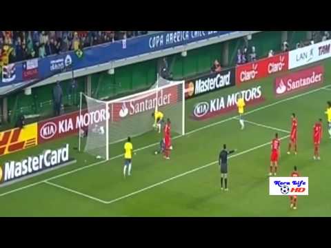 But de neymar - neymar Goal brazil vs pérou 14/06/2015