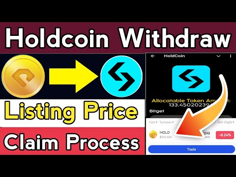 Hold coin price prediction || Hold coin price || Hold coin withdraw || Holdcoin new Update