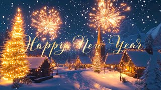 Happy New Year 2025 🎁 Best Happy New Year Music 2025 🎉 Beautiful New Year's Eve Ambience 2025