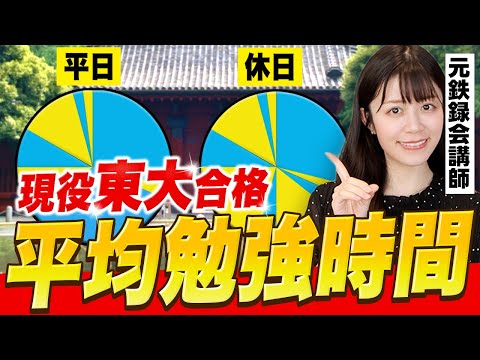 【徹底的にパクればOK】1日〇〇時間勉強→東大理三！私の平均勉強時間と勉強法【勉強ルーティン】