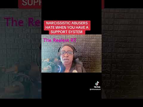 NARCISSISTIC ABUSERS HATE EHEN YOU HAVE A SUPPORT SYSTEM!!!