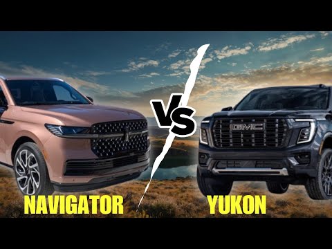 ☆☆ 2025 GMC Yukon vs Lincoln Navigator | #gmc #lincoln #luxurycars #automobile #luxury