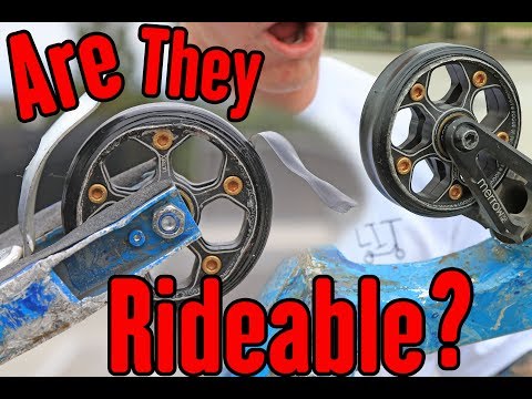 ELECTRICAL TAPE SCOOTER WHEELS?