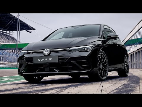 🚨Volkswagen UNVEILS the 2025 Golf R Black Edition! #volkswagen #automobile #germany #vwgolfr