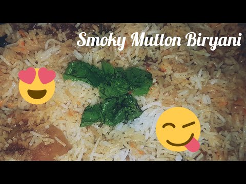 Smoky Mutton Biryani .. #biryani#biryanilover#spicy#desikhana#cooking