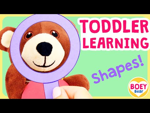 Learn to talk with Boey! | Baby and Toddler Learning Video | First Words | Shapes - Circle!