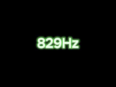 829Hz Tone Test: Speaker and & Headphone Frequency Response Test