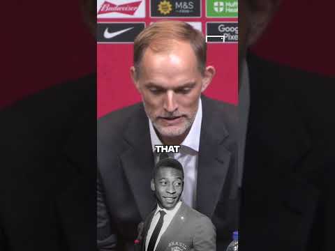 THOMAS TUCHEL quotes PELE in FIRST ENGLAND PRESS CONFERENCE 🏴󠁧󠁢󠁥󠁮󠁧󠁿 #shorts #football #soccer