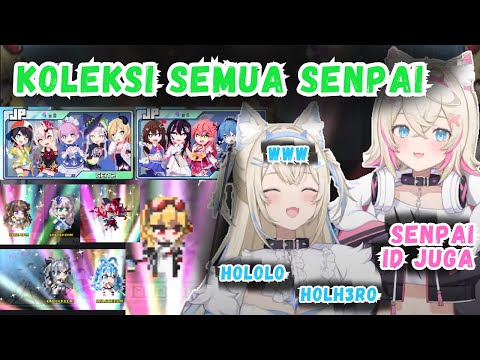 FUWA MOCO Gacha koleksi Semua Senpai HoloID Tanpa Tersisa.【Hololive | Clip】