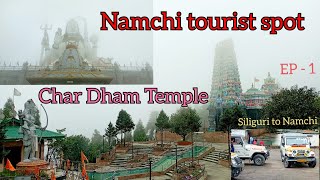 Char Dham Temple | Namchi Tourist Spots | Siliguri to Namchi solo trip | South Sikkim tourist places