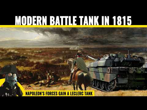 A modern tank time travels to 1815 Battle of Waterloo. Could it help Napoleon win?