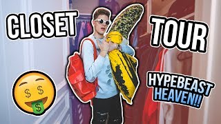 Inside My Insane Streetwear Closet! (Hypebeast Heaven)