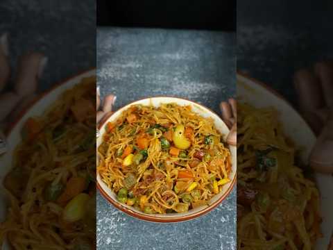 Vermicelli Upma 🤤 #shorts #recipe #instantrecipe #asmr