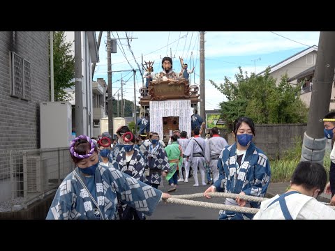 佐原の大祭2022秋　中日　西関戸区