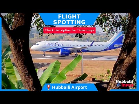 Hubli Airport : Flight Spotting