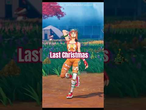 Last Christmas Gingerbread Raider #fortnite #fortniteedit #fortnitewinterfest #fortnitedance #shorts