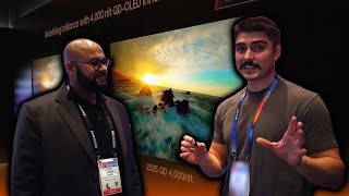 Samsung's New QD OLED  is Wild - CES 2025