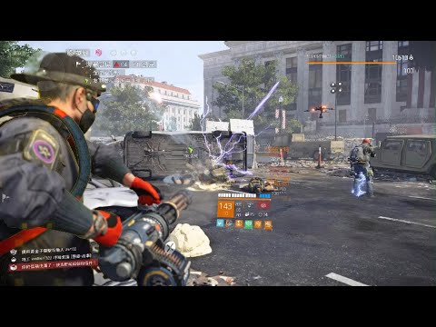 全境封鎖2-黃金子彈週最適合拿機槍出來掃射一通，爽感十足👍🏻😆-Tom Clancy's The Division 2