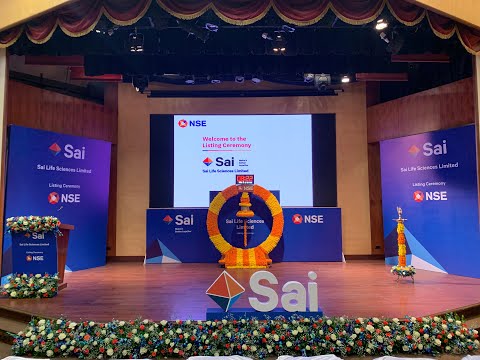 Listing Ceremony of Sai Life Sciences Limited