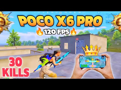 Poco x6 pro🔥 gameplay 30 kills 120 fps soon🔥