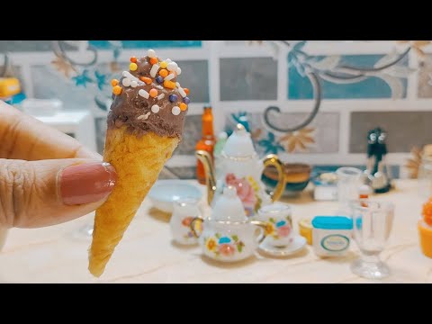 How to make Homemade ice Cream । Tiny ice Cream Making। Easy Make ice Cream । How to make ice cream।