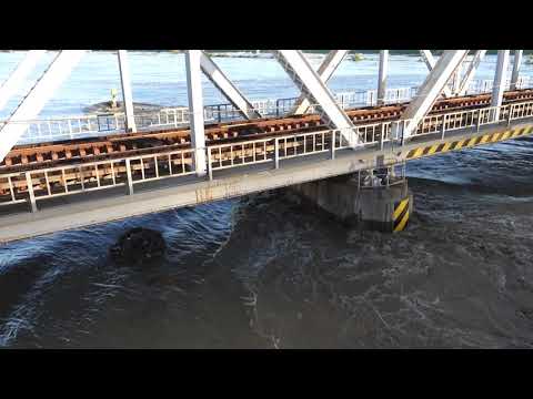 2019年10月13日 氾濫する荒川の様子①