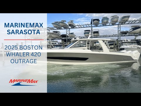 Brand New 420 Outrage Boston Whaler Now2 Available at MarineMax Sarasota