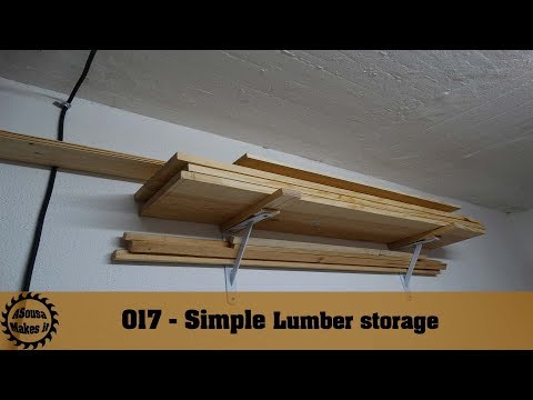 Simple Lumber Storage