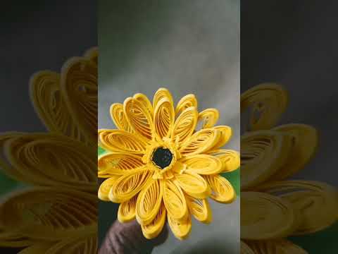 quilling flowers #youtubeshort #treading #quilling #quillngflowers