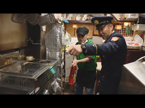 忘新年会シーズン前に火災予防！長崎市消防局による飲食店の立ち入り検査