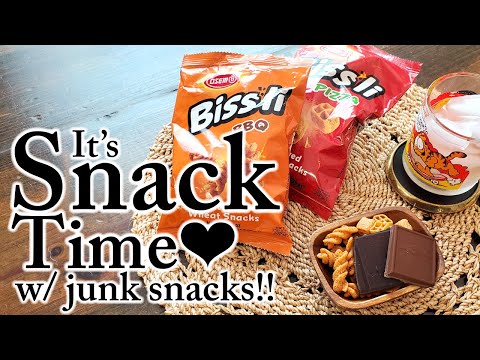 Snack Time w/ junk food snacks!! 🤤🤤🤤 ASMR, Eating sounds, Lifestyle, Bible