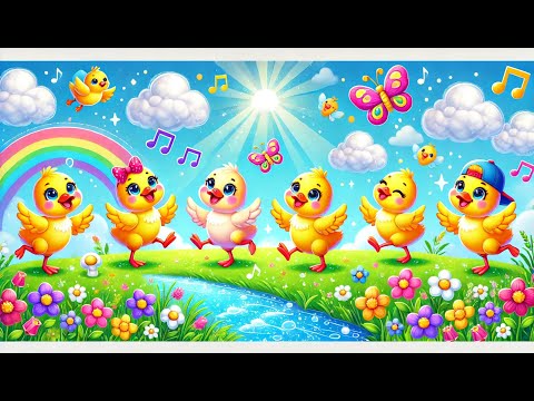 Fun with Five Little Ducks! 🦆💃 | Dancing Nursery Rhyme for Kids!