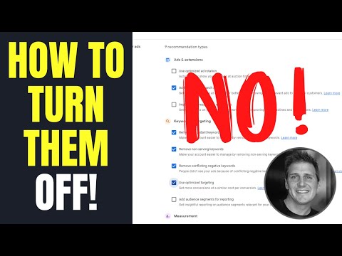 Google Ads Auto Applied Recommendations | How to Turn Them Off