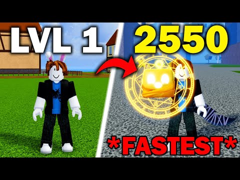 NOOB To MAX The FASTEST WAY In Blox Fruits