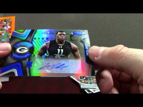 2016 PANINI CERTIFIED FOOTBALL HOBBY BOX BREAK