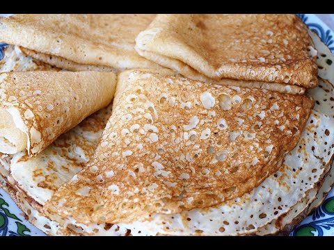 🥞PANCAKES WITH SPARKLING WATER AND WITHOUT EGGS