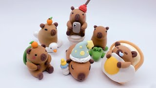 黏土教學｜水豚Capybara｜ClayArt