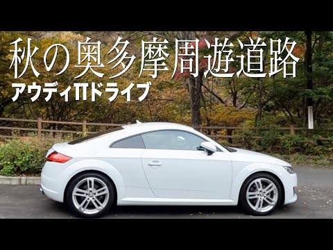 Autumn Okutama tour road in Audi TT (early November 2023)