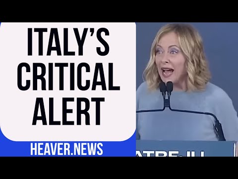 Italy Issues Critical ALERT