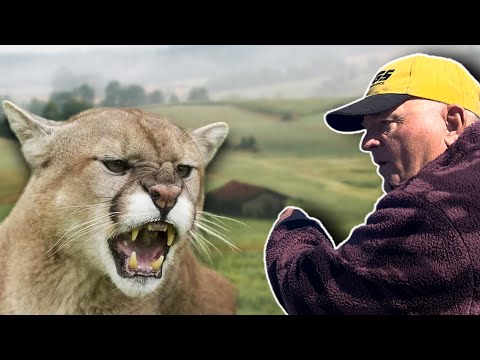 Mountain Lion Prank on my Grandpa (Epic Reaction)