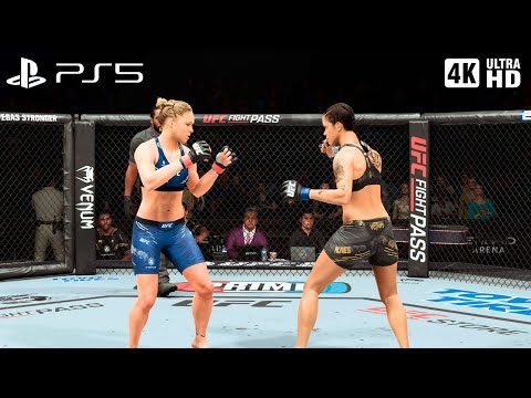 Ronda Rousey vs Amanda Nunes | EA Sports UFC 5 Gameplay (PS5 4K 60FPS)